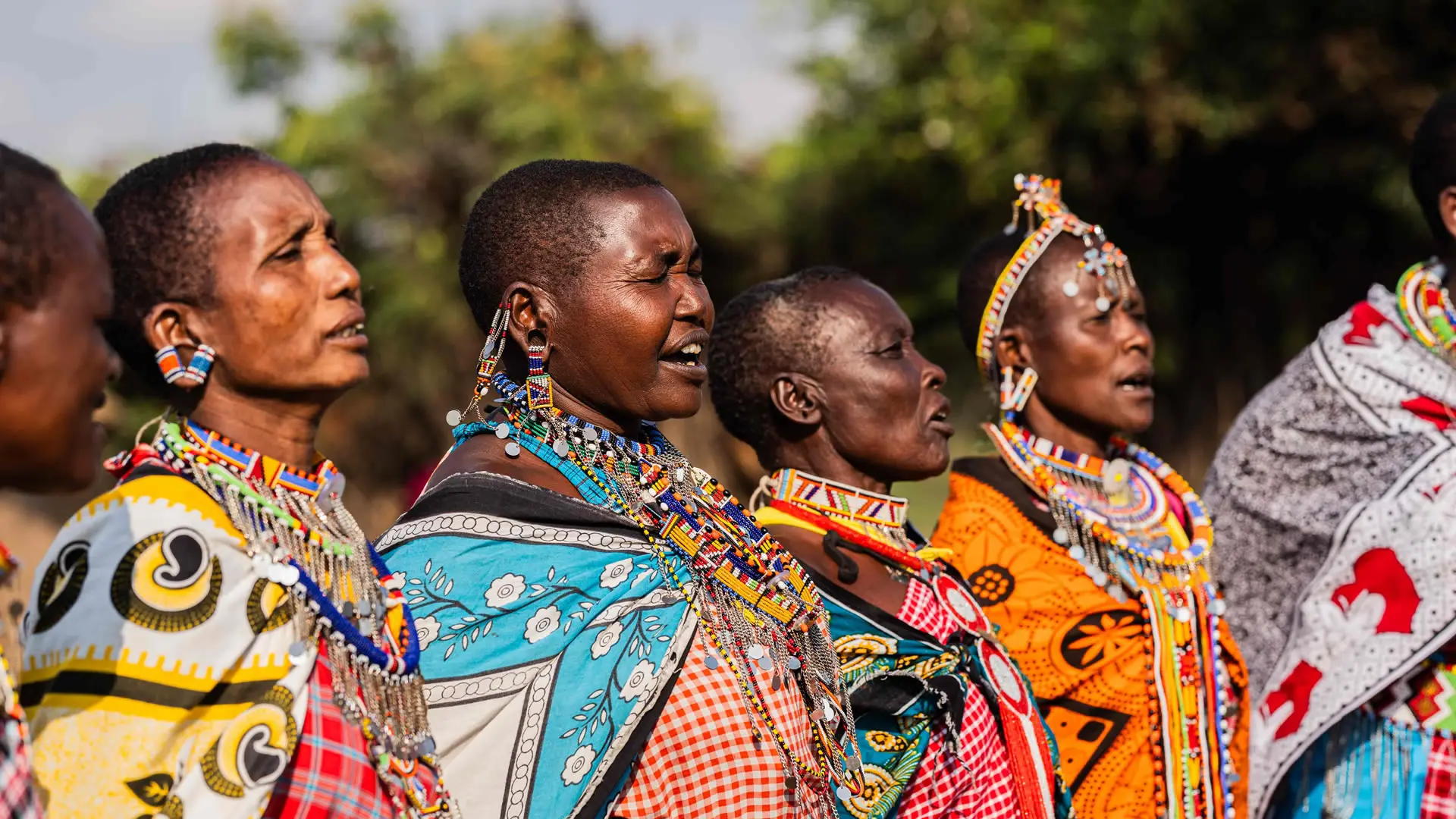 A Maasai homestead in the conservancy